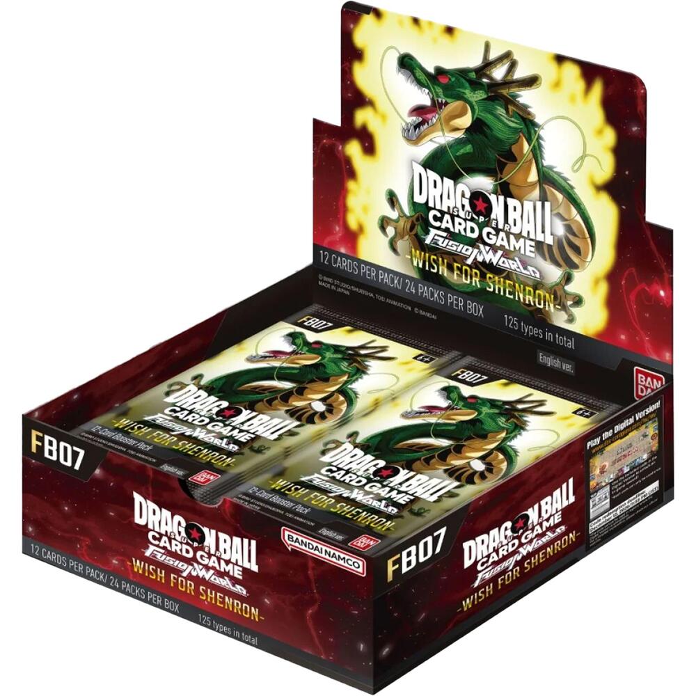 Dragon Ball Super Card Game Wish For Shenron Wish For Shenron Booster Box sealed box