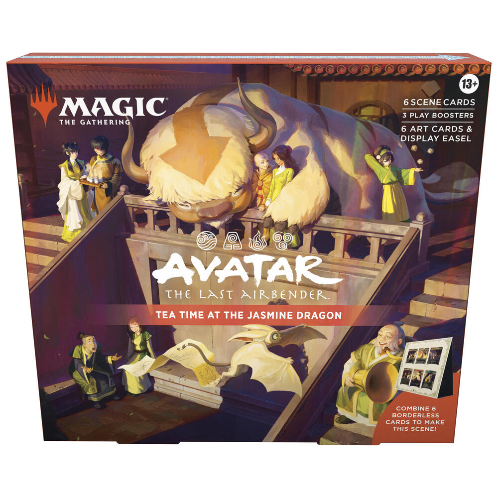 Magic the Gathering Avatar The Last Airbender Avatar The Last Airbender Scene Box Tea Time at the Jasmine Dragon sealed box