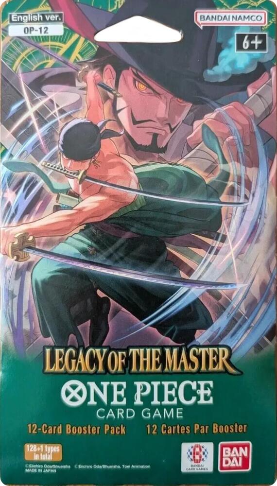 One Piece Card Game Legacy Of The Master Legacy of the Master Sleeved Booster Pack booster pack