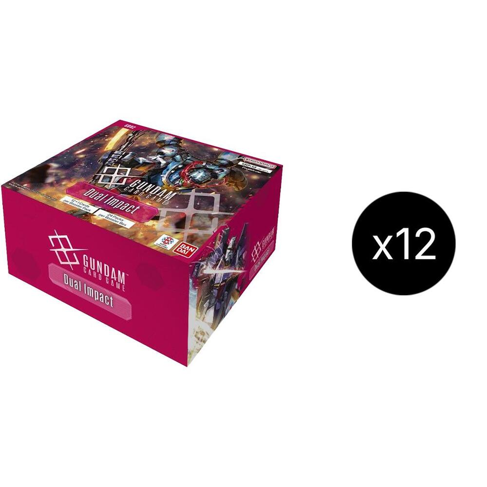 Gundam Card Game Dual Impact Dual Impact Booster Box Case sealed box
