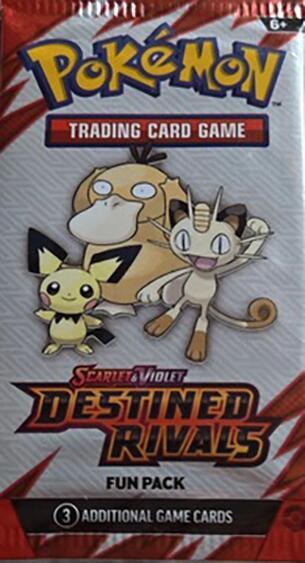 Pokemon TCG Destined Rivals Destined Rivals Fun Pack booster pack