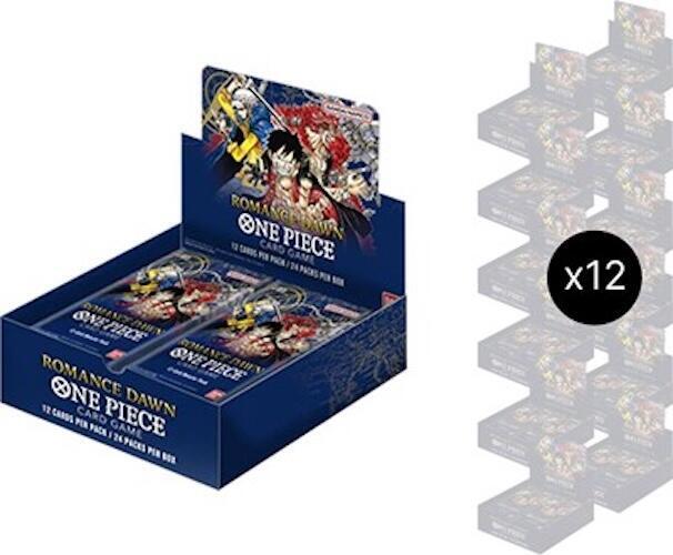 One Piece Card Game Romance Dawn Romance Dawn Booster Box Case Wave 1 Blue sealed box