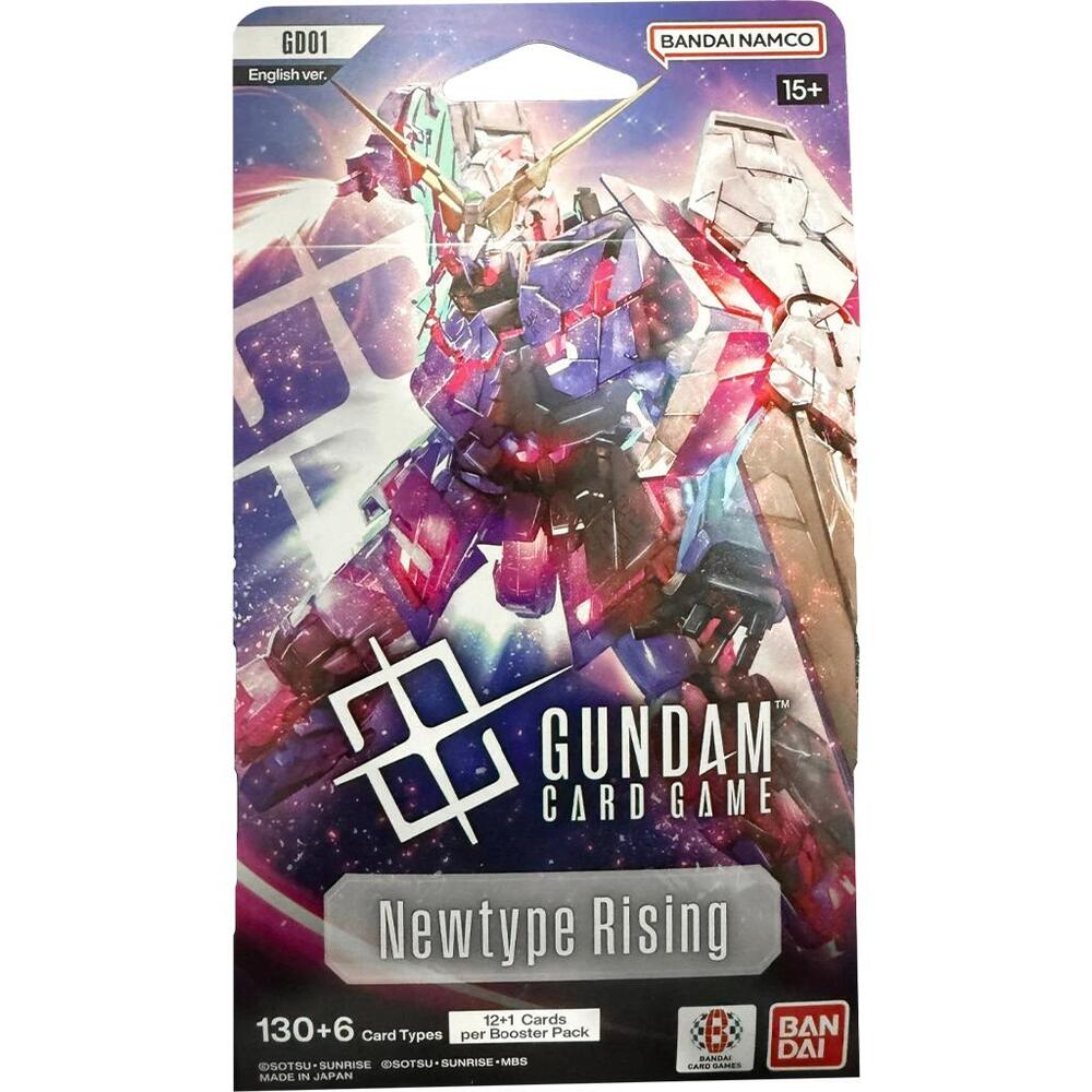 Gundam Card Game Newtype Rising Newtype Rising Sleeved Booster Pack booster pack