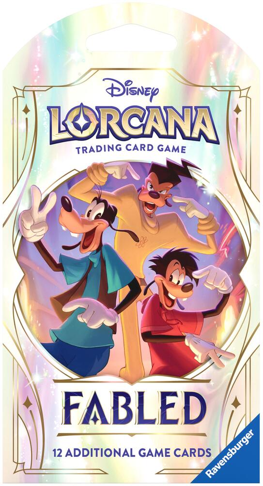 Disney Lorcana Fabled Fabled Sleeved Booster Pack booster pack