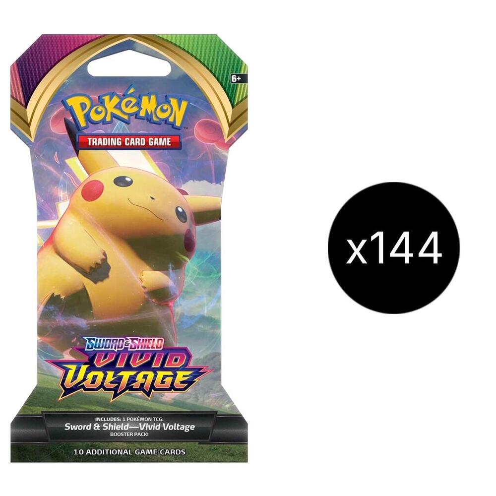 Pokemon TCG Vivid Voltage Vivid Voltage Sleeved Booster Case sealed box