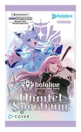 Hololive Weiss Schwarz Quintet Spectrum Quintet Spectrum Booster Pack booster pack