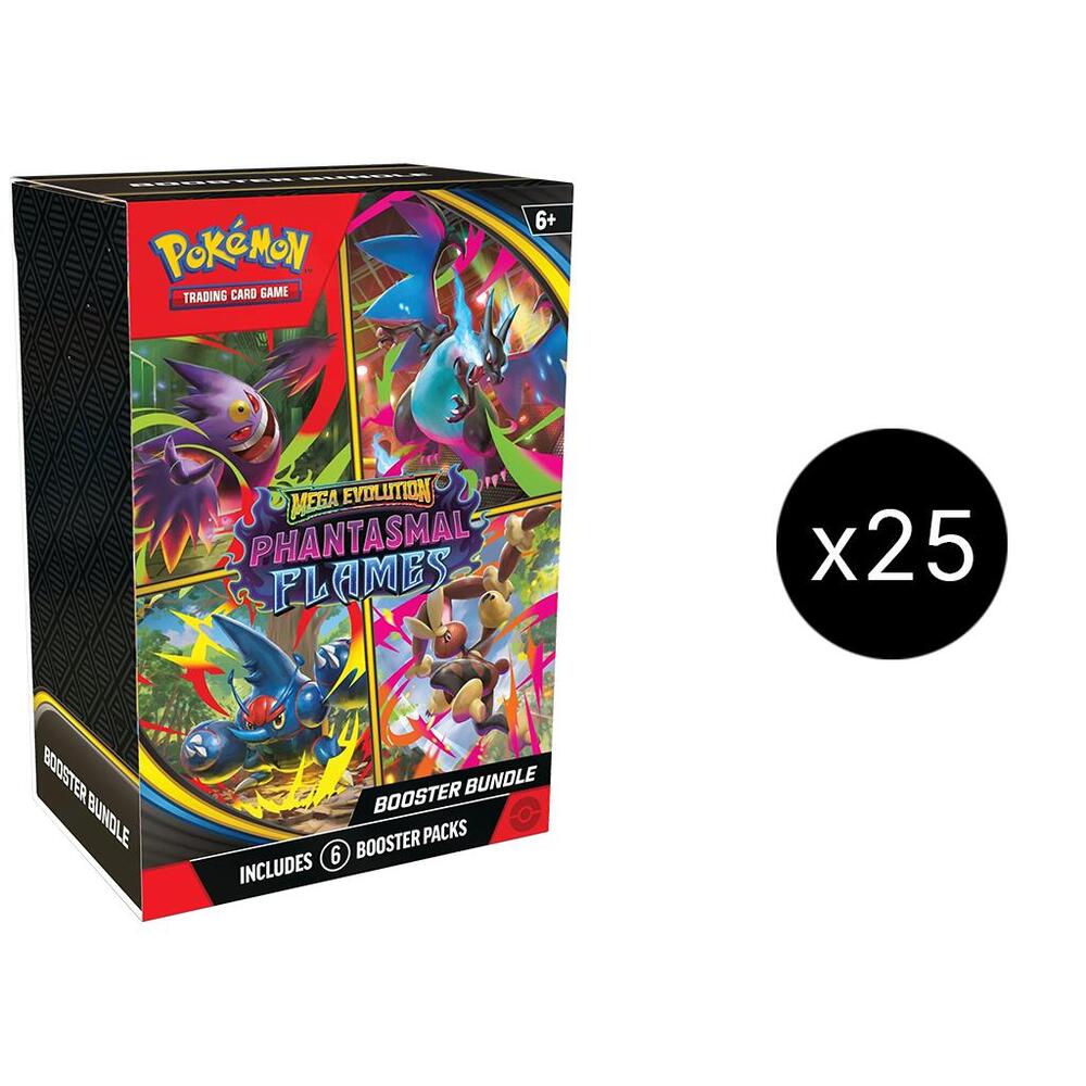 Pokemon TCG Phantasmal Flames Phantasmal Flames Booster Bundle Case sealed box
