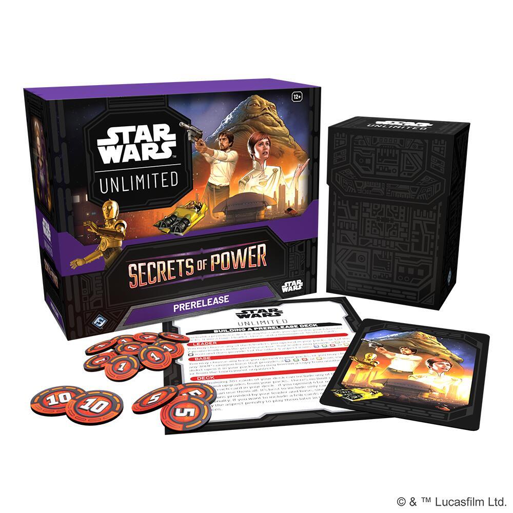 Star Wars Unlimited Secrets of Power Secrets of Power Prerelease Kit trading card product