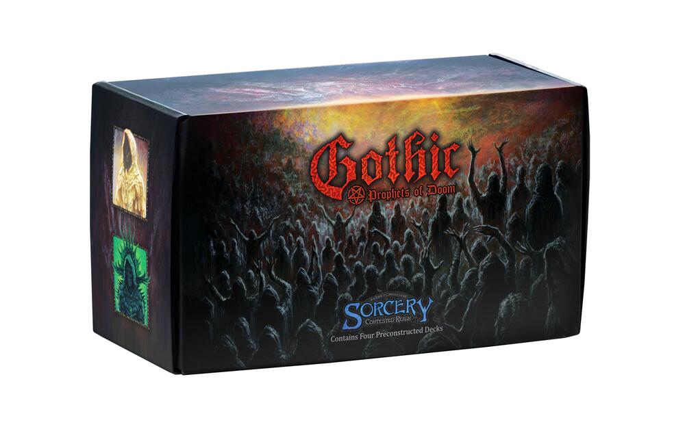 Sorcery Contested Realm TCG Gothic Gothic Prophets of Doom Preconstructed Decks deck product