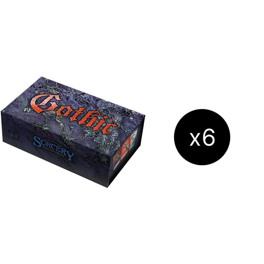 Sorcery Contested Realm TCG Gothic Gothic Booster Case sealed box