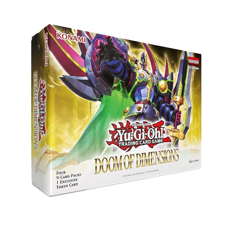 Yu-Gi-Oh! TCG Doom of Dimensions Doom of Dimensions Booster Box 1st Edition Mini Box Retail Exclusive sealed box