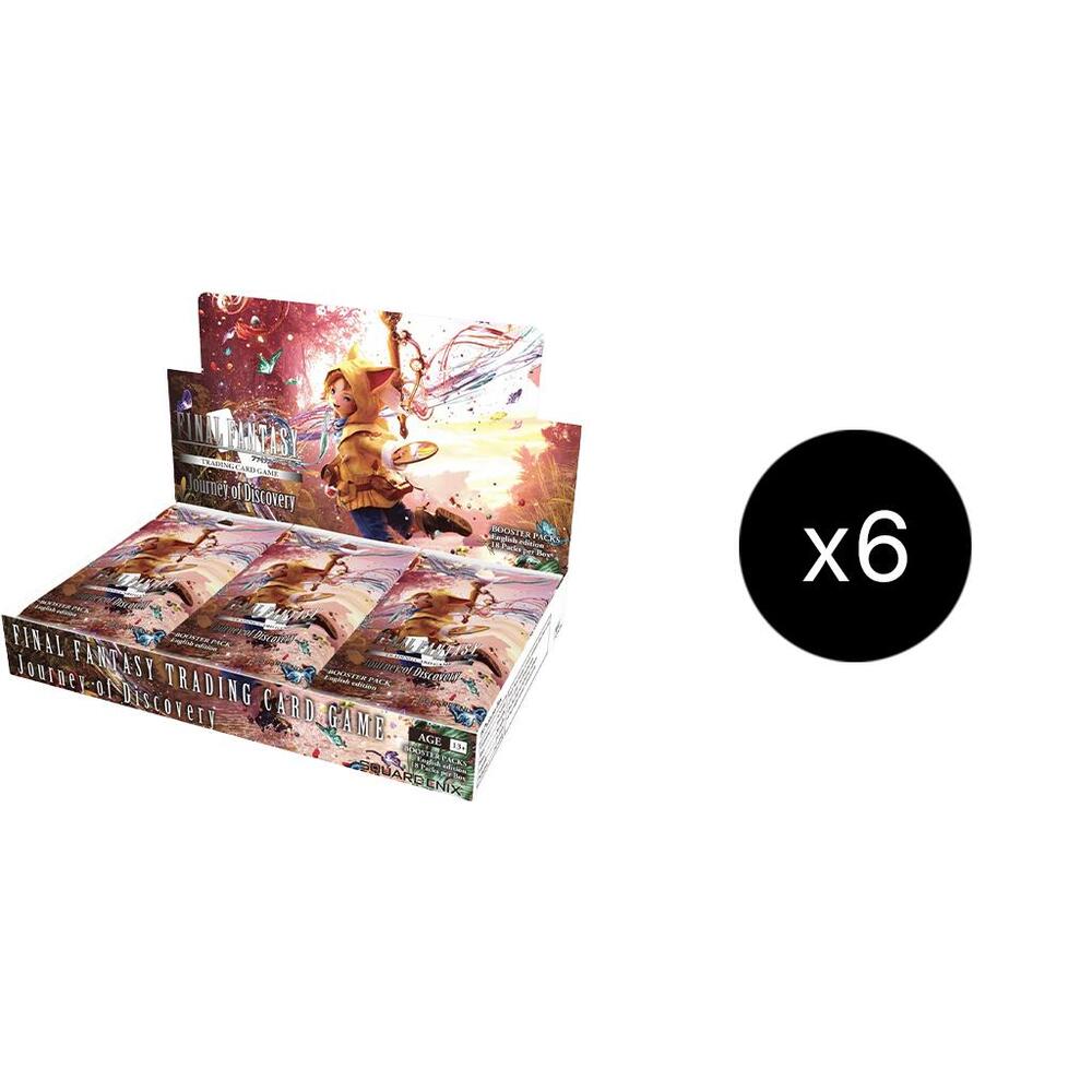 Final Fantasy TCG Journey of Discovery Journey of Discovery Booster Box Case sealed box