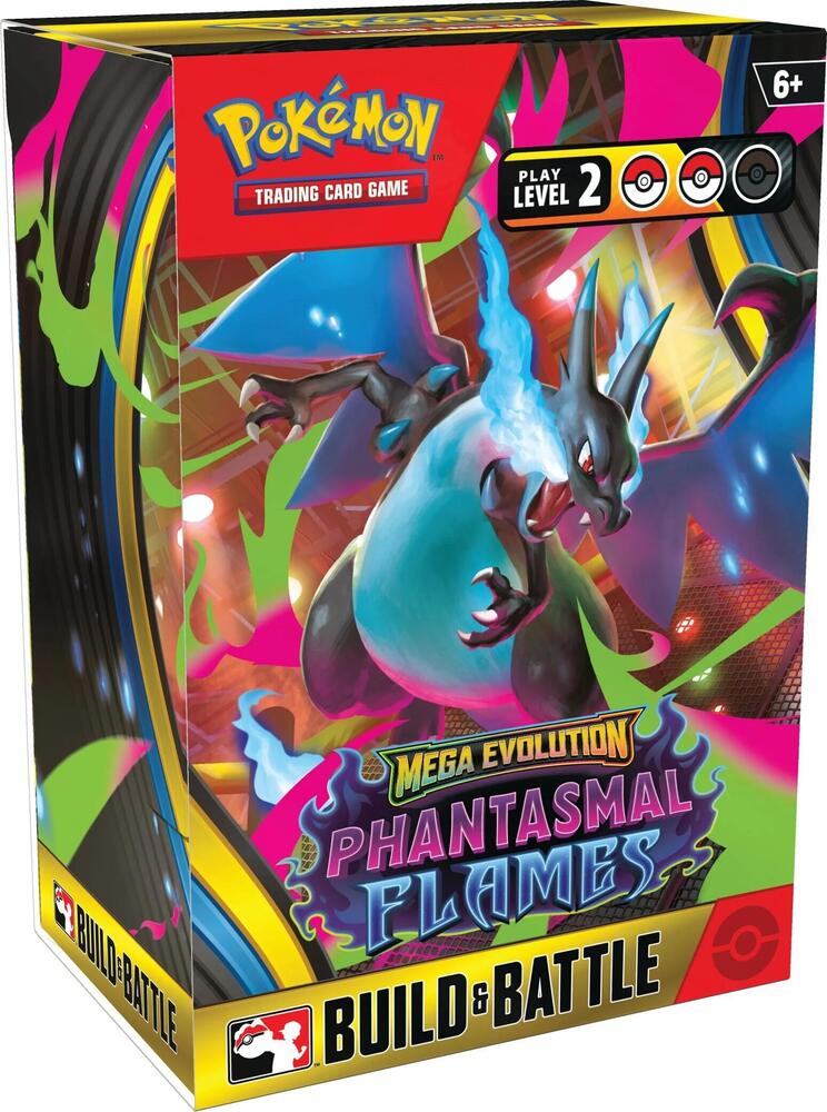 Pokemon TCG Phantasmal Flames Phantasmal Flames Build and Battle Box sealed box