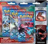 Pokemon TCG XY XY Collector Pin 3 Pack Blisters Yveltal booster pack