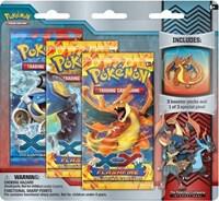 Pokemon TCG Flashfire Flashfire Collector Pin 3 Pack Blister Mega Charizard Y booster pack