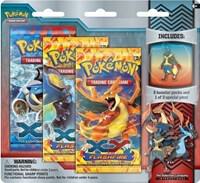 Pokemon TCG Flashfire Flashfire Collector Pin 3 Pack Blister Mega Lucario booster pack