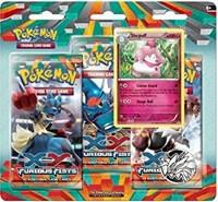 Pokemon TCG Furious Fists Furious Fists 3 Pack Blister Slurpuff booster pack