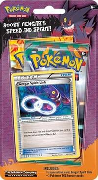 Pokemon TCG Furious Fists Furious Fists Gengar Spirit Link 2 pack booster pack