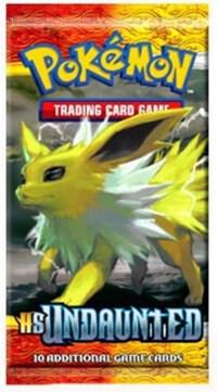 Pokemon TCG Undaunted Undaunted Booster Pack booster pack