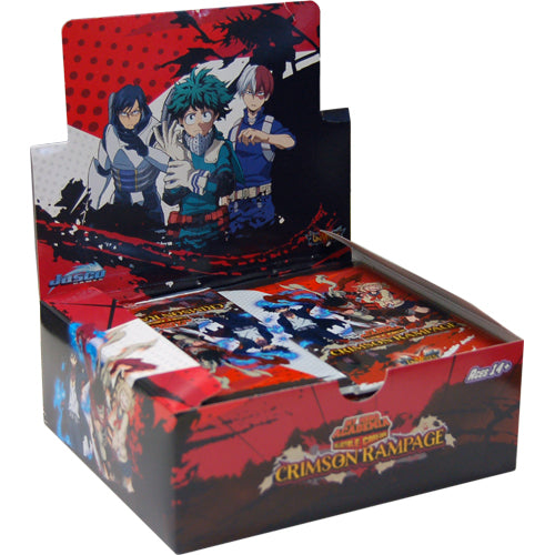 My Hero Academia Crimson Rampage Booster Box Unlimited Edition