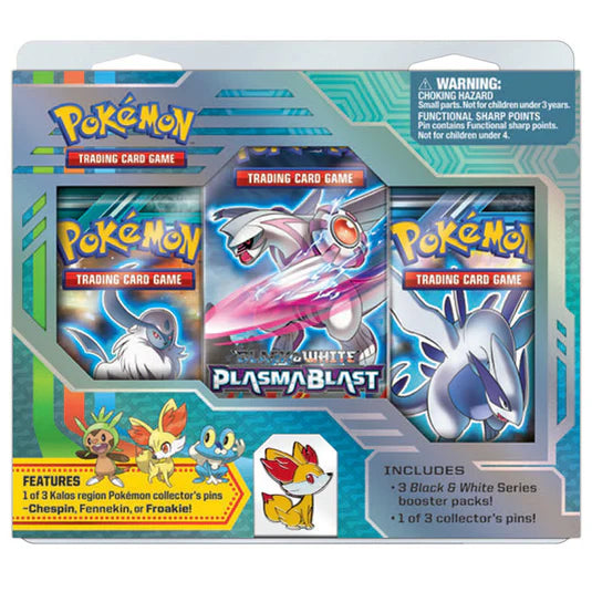 XY Collectors Pin Three Pack Blisters Fennekin